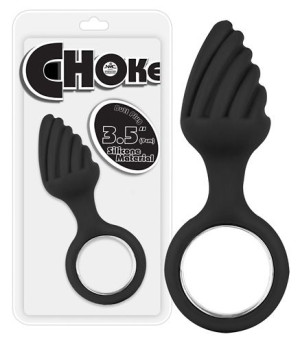 WTYCZKA ANALNA Chocke Black Silkon - Korek Analny