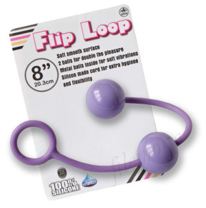 Flip Loop fioletowe KULKI analno - waginalne