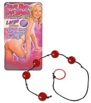 KULKI ANALNE - Jelly Soft Beads - Koraliki Analne