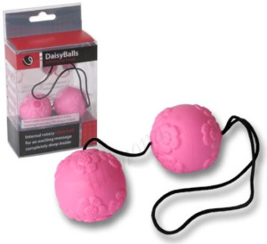 Kulki gejszy Daisy Balls w kwiatki - do ćwiczenia