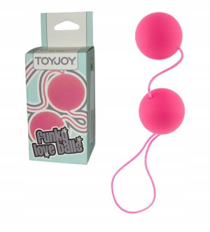 KULKI GEJSZY Funky Pink Waginalne - Analne