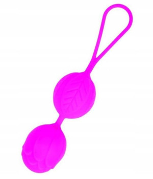 RÓŻOWE KULKI GEJSZY A-Toys Pleasure Balls silikon