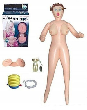 LALKA MIŁOŚCI Finnish Girl 3D pochwa pompka jajko