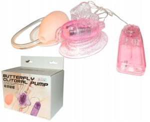 POMPKA DLA PAŃ Butterfly Clitoral Pump - WIBRATOR