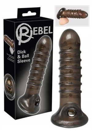 Rebel Men Gear PRZEDŁUŻKA nakładka na penisa jądra