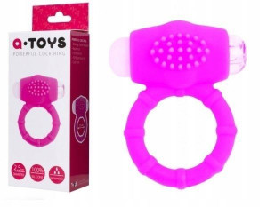 Vibro Ring Pink wibrujący RING erekcyjny A-Toys