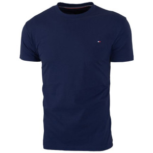 T-shirt Męski Koszulka Tommy Hilfiger Klasyk Granatowy M