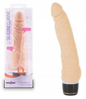 REAL WIBRATOR Silicone Classic 7 programów ANALNY
