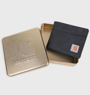 Portfel Carhartt Saddle Leather Bifold BLACK