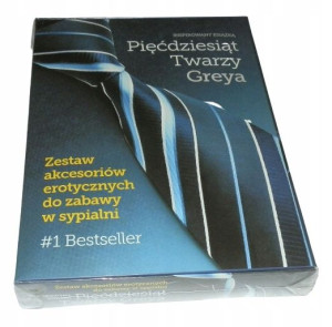 50 Twarzy GREYA zestaw akcesoriów erotycznych GRA