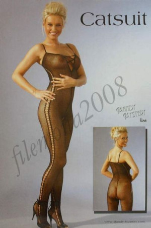 SEKSOWNE BODY - Catsuit Black - S/M - Bodystocking