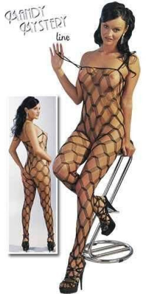 Seksowne Body Netzcatsuit 1 Catsuit - Bodystocking