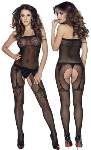 Roxana bodystocking Mint S/M --- Catsuit Sex Body