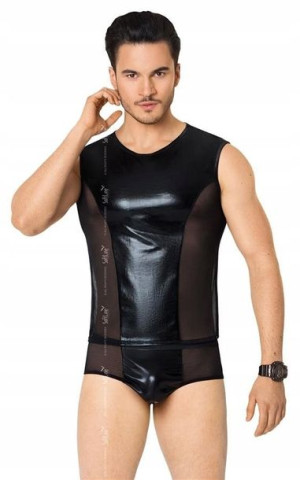 Erotyczny MĘSKI komplet Shirt&Shorts Y roz. XL
