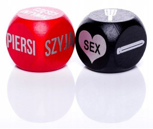 Kości do gry EROTYCZNE miejsca i czyny BDSM