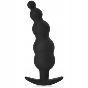 Kulkowy Korek Analny Silikonowy Anal Plug Z Rączką
