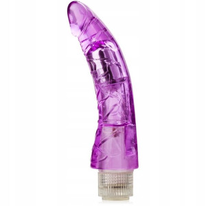 Żelowy Wibrator Penis Miękki Stymulujący Punkt G