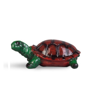 Żółw figurka ceramiczna do ogrodu ozdoba ogrodowa