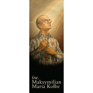 Baner – Święty Maksymilian Kolbe