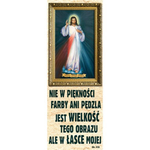 Baner – Jezus Miłosierny