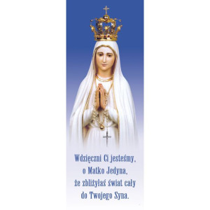 Baner – Matka Boża Fatimska