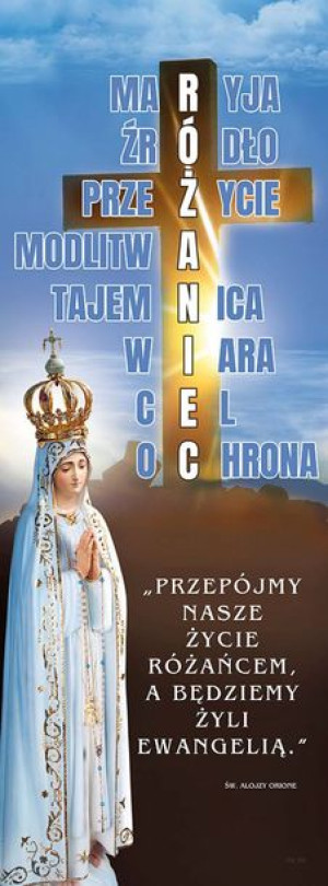 Baner – Różaniec Święty