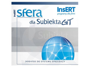 InsERT Sfera dla Subiekt GT pierwsze stanowisko