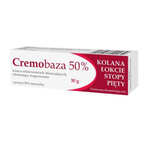 Cremobaza 50% Mocznika krem o właściwościach złuszczających 30g