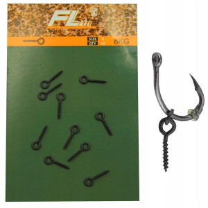 10szt metal WKRĘT do przynęt METHOD FEEDER 12mm