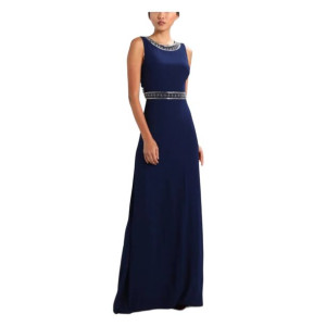 sukienka balowa TFNC navy MAXI M