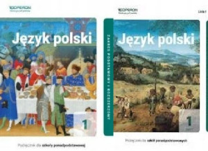 ZESTAW Język polski 1 LO OPERON Podręcznik 1 i 2