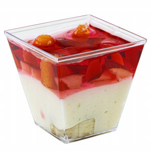 Pojemnik Pucharek Na Deser Lody Ciasto 120ml 10szt