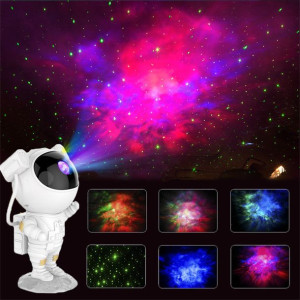 Projektor Rzutnik Gwiazd Astronauta 8 Trybów Led