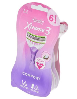 (DE) Wilkinson, Sword Xtreme 3, Jednorazowe maszynki do golenia dla kobiet,