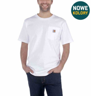 Koszulka Carhartt Workwear Pocket S/S White S