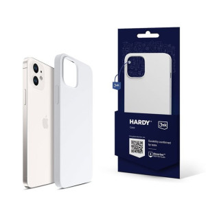 Etui na iPhone 12 - 3mk HARDY® Case White