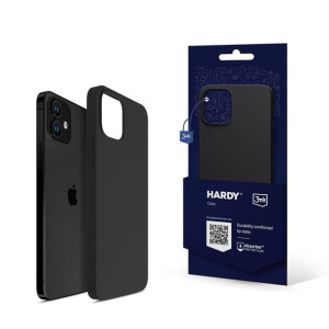 Etui na iPhone 12 - 3mk HARDY® Case Black