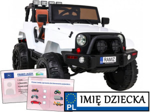 pojazd elektryczny JEEP All Terrain TERNÓWKA AUTO NA PILOTA