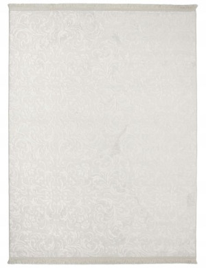 Modny Miękki Nowoczesny Dywan 150x220 cm Antypoślizgowy Beżowy
