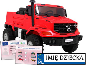 AUTO NA PILOTA Mercedes Zetros pojazd elektryczny SCHOWEK