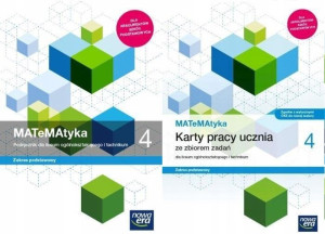 ZESTAW Matematyka 4 LO PODST NE Podręcznik+Karty