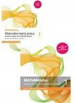 ZESTAW Matematyka 1 LO ROZSZ Podręcznik +karty