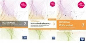 ZESTAW Matematyka 3 LO ROZSZ NE Podr+karty+zbiór