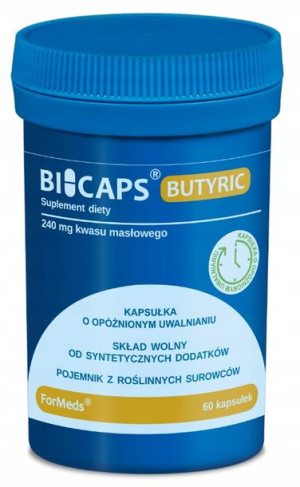 ForMeds BICAPS MAŚLAN SODU Kwas Masłowy BUTYRIC