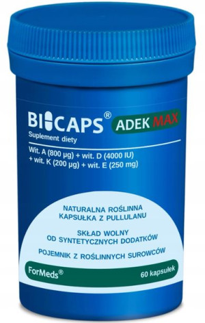 Formeds Bicaps Adek Max 60 Caps Witamina A D3 E K2