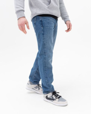 Spodnie męskie jeans Boyfriend niebieski 34