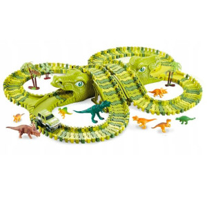 Tor Wyścigowy Dinozaury Dla Dzieci 8 X 80 X 85 Cm