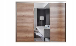 Szafa Przesuwna Garderoba BAKU 6 Lustro 250 cm