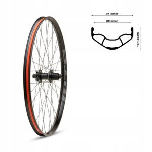 WTB PROTERRA i30x29'' tył 148x12 32 6 śrub SMS