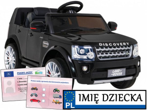 auto na pilota LAND ROVER Discovery POJAZD ELEKTRYCZNY dla dzieci